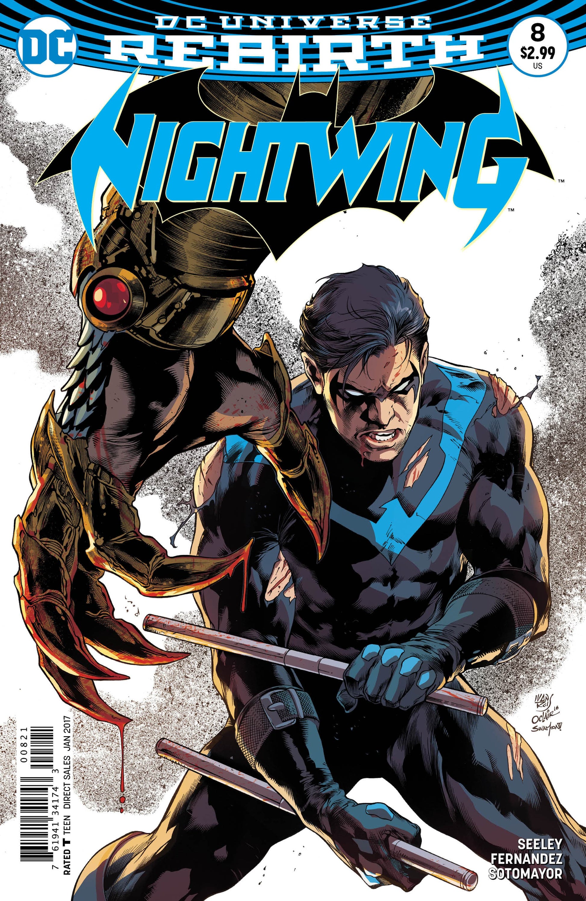 DC Comics COMIC BOOK Nightwing #8 - CVR B (VF/NM)