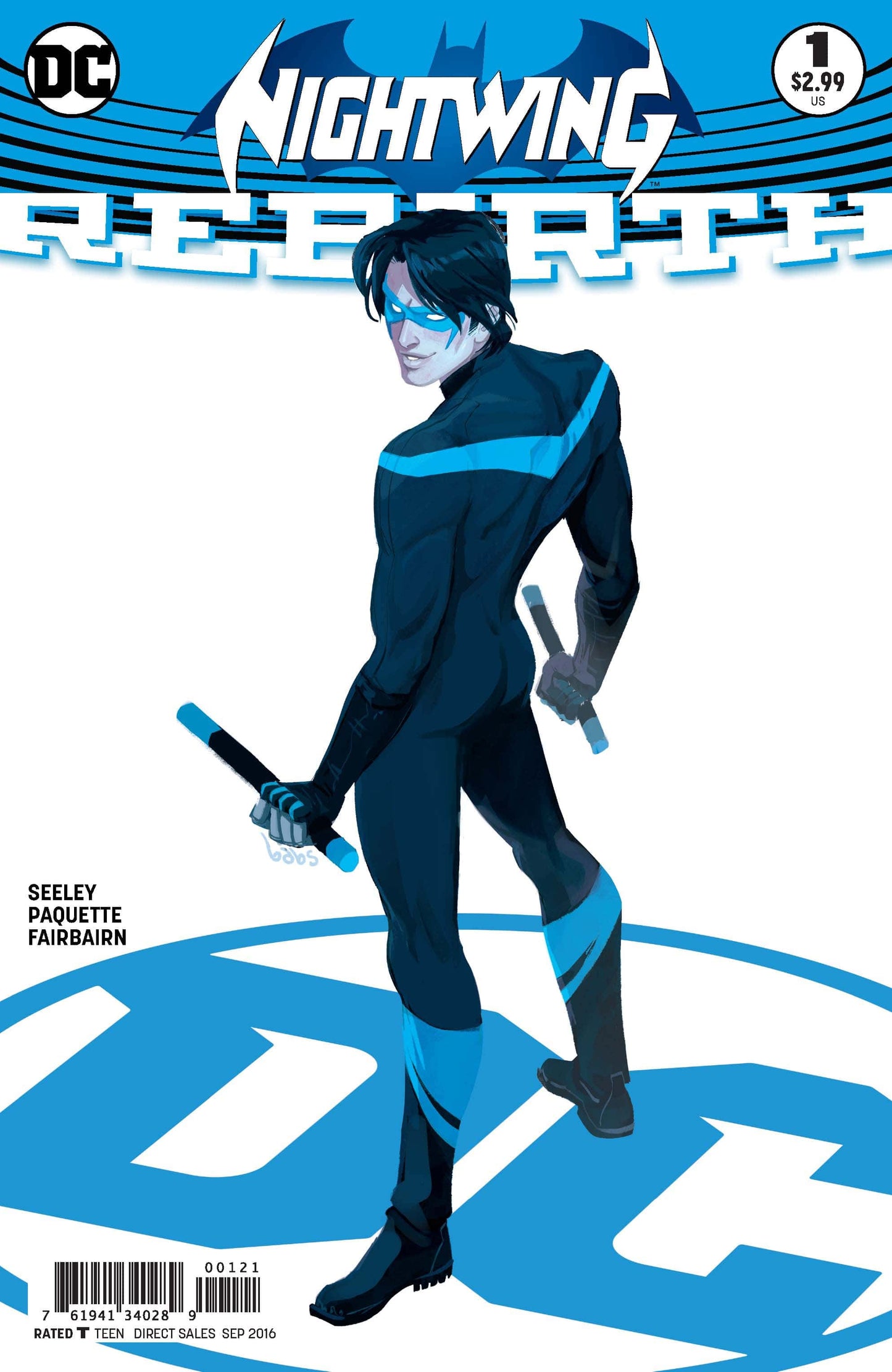 DC COMICS COMIC BOOK NIGHTWING REBIRTH #1 VAR ED [VF/NM]