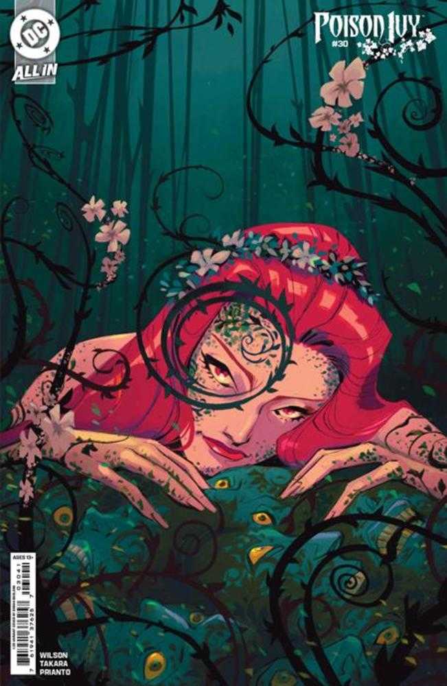 DC Comics COMIC BOOK Poison Ivy #30 Cover F 1 in 25 Sarah Baslaim Card Stock Variant