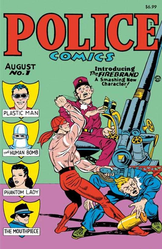 DC Comics COMIC BOOK Police Comics #1 Facsimile Edition