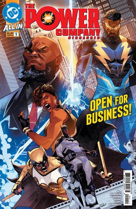 DC Comics COMIC BOOK POWER COMPANY RECHARGED #1 (ONE SHOT) CVR A EDWIN GALMON