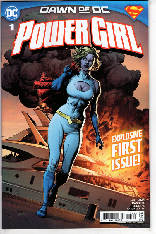 DC Comics COMIC BOOK Power Girl #1 Cover A Gary Frank
