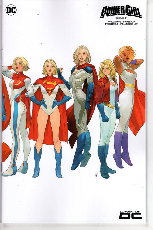 DC Comics COMIC BOOK Power Girl #1 Cover F 1 in 25 Otto Schmidt Card Stock Variant