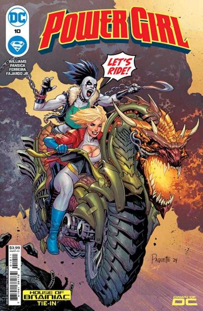 DC Comics COMIC BOOK Power Girl #10 Cover A Yanick Paquette (House Of Brainiac)