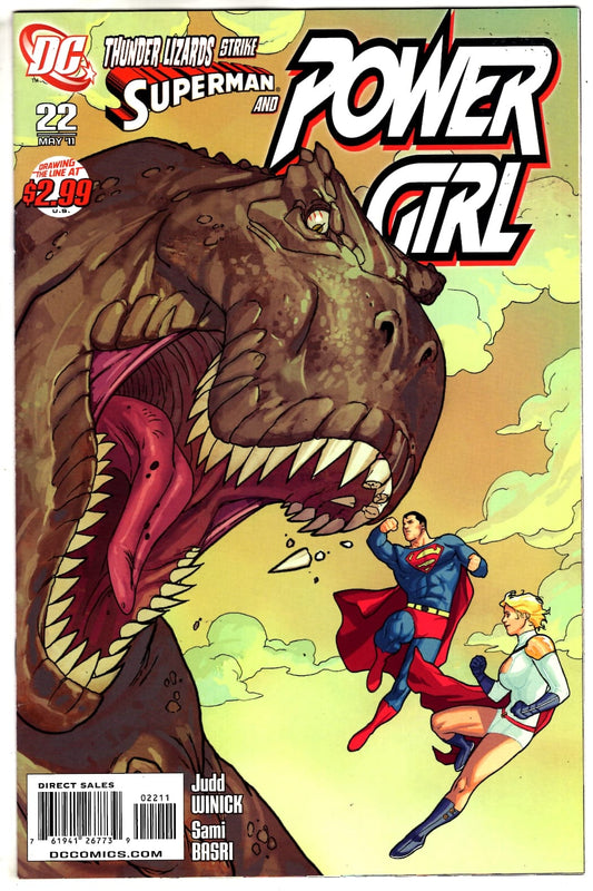 DC COMICS COMIC BOOK POWER GIRL #22 (VF/NM)