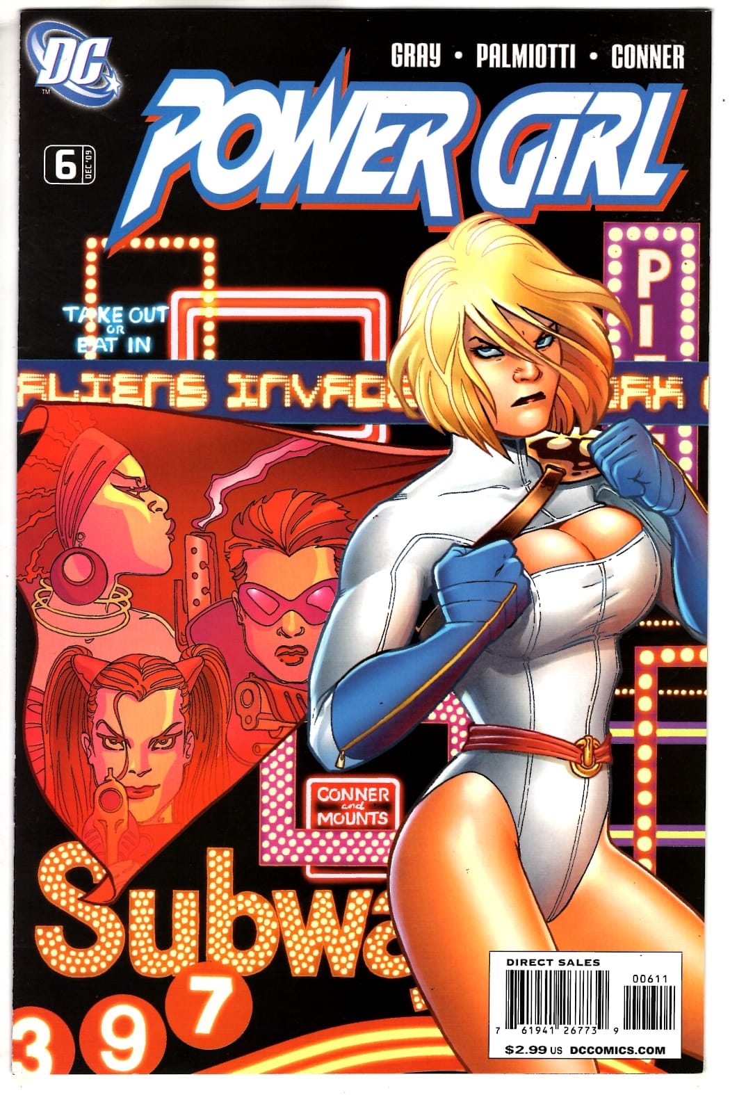 DC COMICS COMIC BOOK POWER GIRL #6 (VF/NM)
