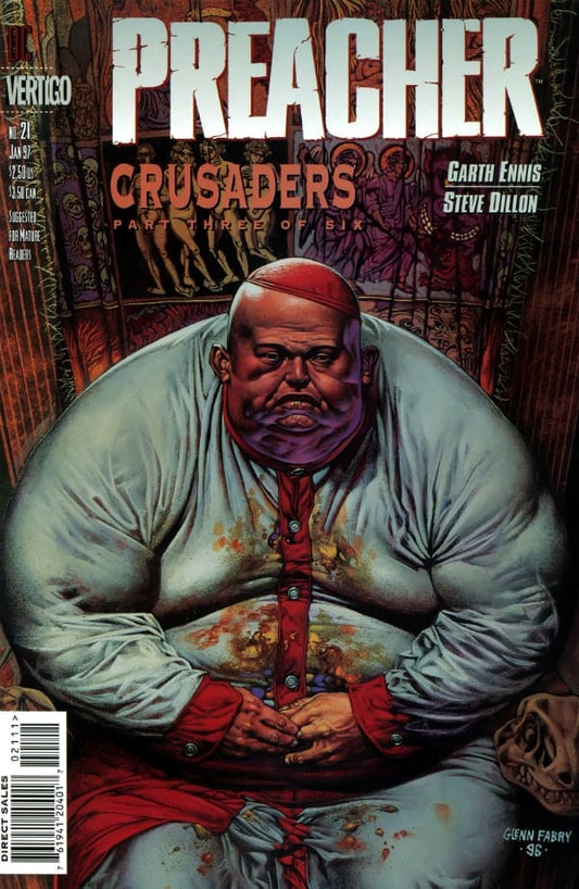 DC Comics COMIC BOOK Preacher #21 - CVR A (VF)