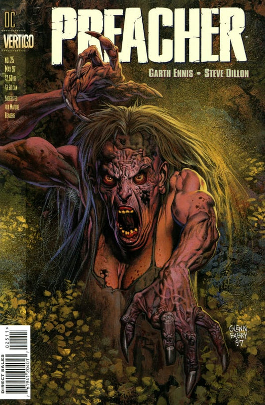 DC Comics COMIC BOOK Preacher #25 - CVR A (VF)