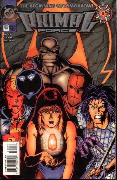 DC Comics COMIC BOOK Primal Force #0 - CVR A (VF/NM)