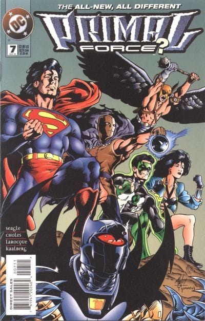 DC Comics COMIC BOOK Primal Force #7 - CVR A (VF/NM)