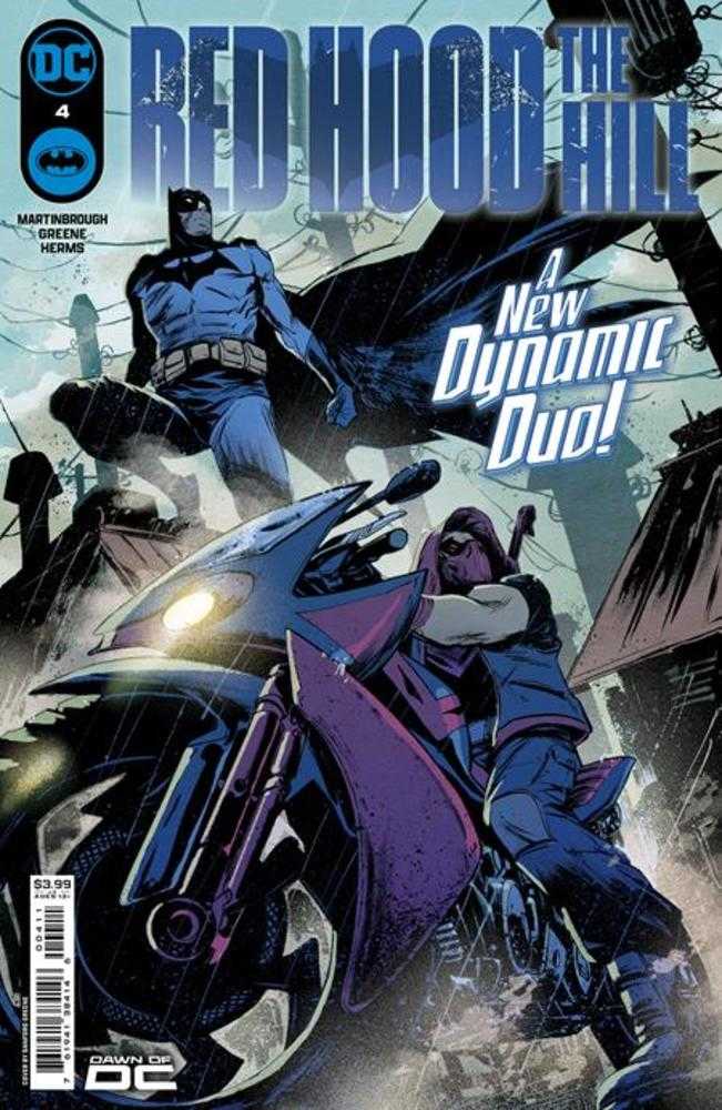 DC Comics COMIC BOOK Red Hood The Hill #4 (Of 6) Cover A Sanford Greene