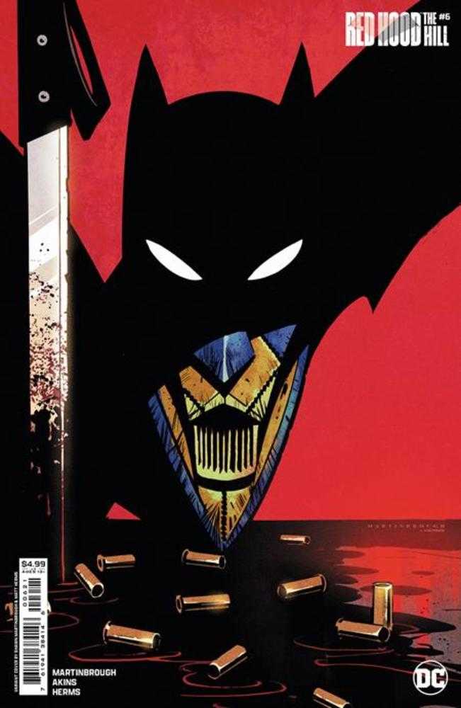 DC Comics COMIC BOOK Red Hood The Hill #6 (Of 6) Cover B Shawn Martinbrough Card Stock Variant