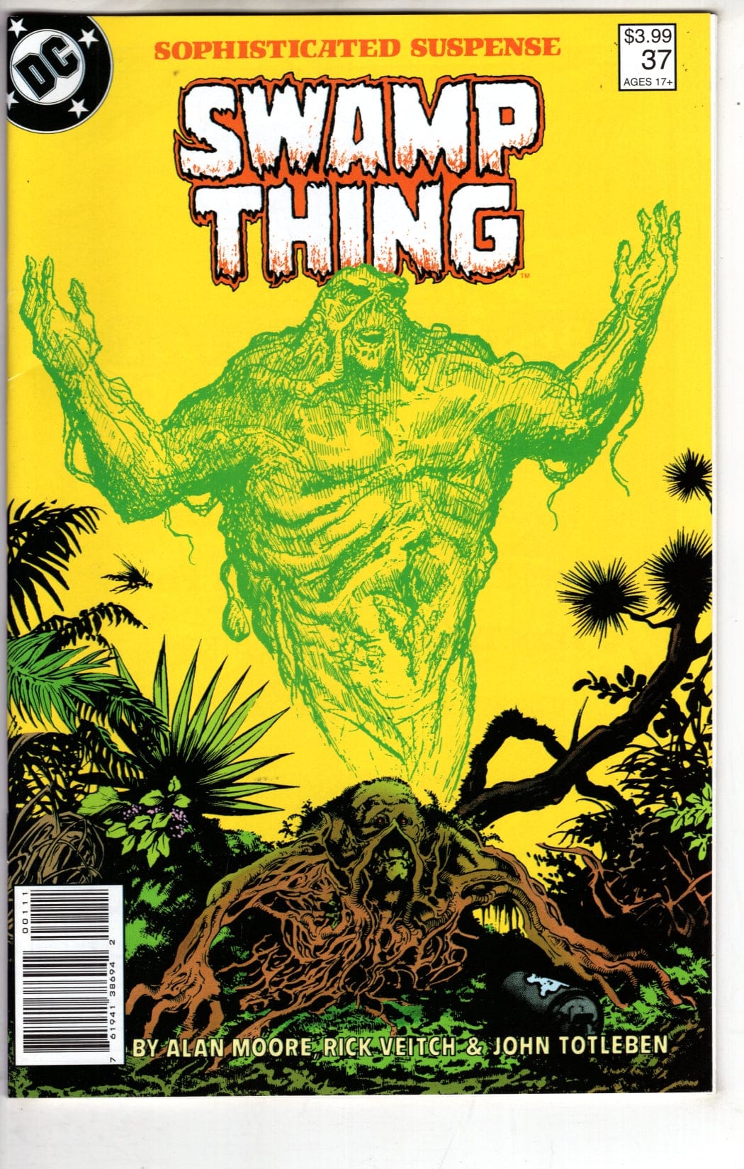 DC Comics COMIC BOOK SAGA OF THE SWAMP THING #37 FACSIMILE EDITION CVR A STEPHEN R BISSETTE & JOHN TOTLEBEN (MR) (VF/NM)