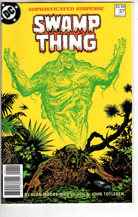 DC Comics COMIC BOOK SAGA OF THE SWAMP THING #37 FACSIMILE EDITION CVR A STEPHEN R BISSETTE & JOHN TOTLEBEN (MR) (VF/NM)