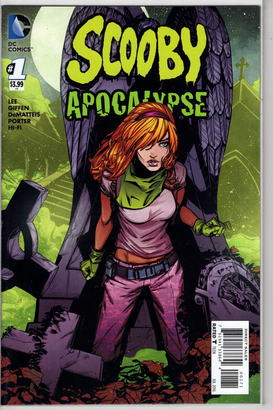 DC COMICS COMIC BOOK SCOOBY APOCALYPSE #1 DAPHNE VAR ED (VF)