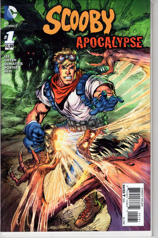 DC COMICS COMIC BOOK SCOOBY APOCALYPSE #1 FRED VAR ED (VF)