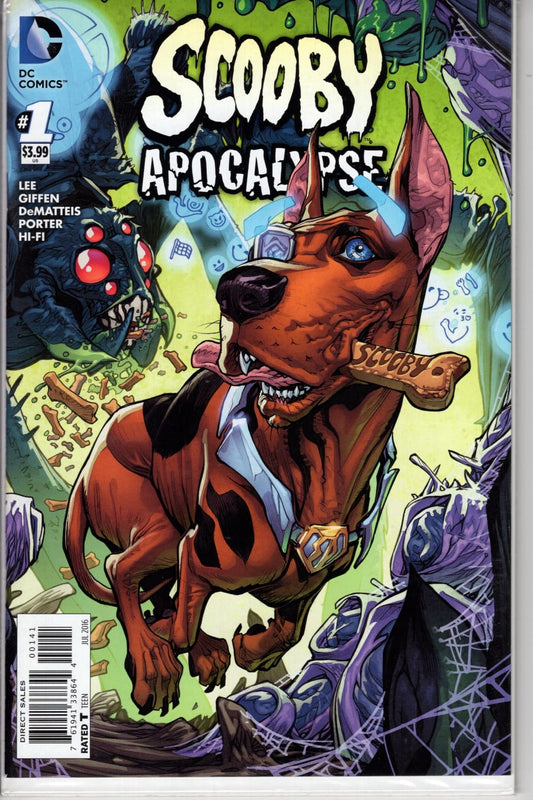 DC COMICS COMIC BOOK SCOOBY APOCALYPSE #1 SCOOBY VAR ED (VF)