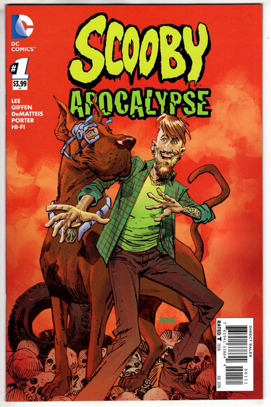 DC COMICS COMIC BOOK SCOOBY APOCALYPSE #1 SHAGGY VAR ED (VF)