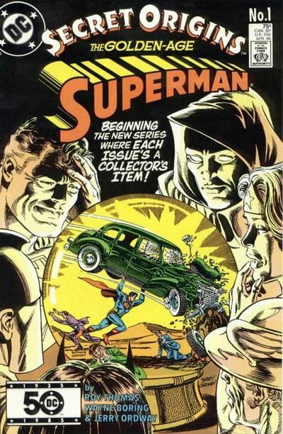 DC Comics COMIC BOOK Secret Origins #1 (VF)