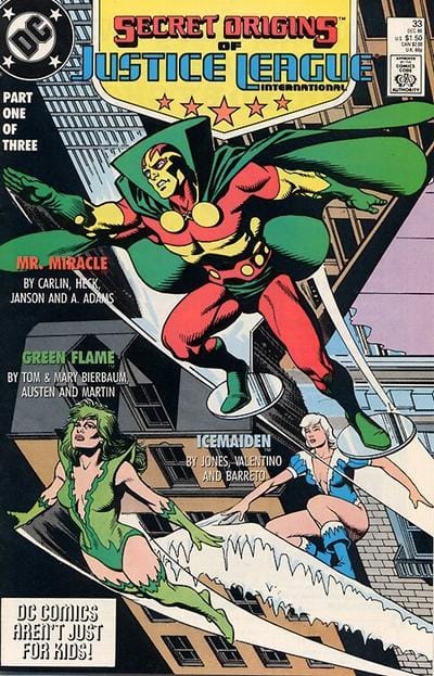 DC Comics COMIC BOOK Secret Origins #33 (VF)