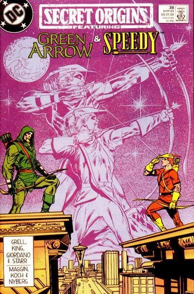 DC Comics COMIC BOOK Secret Origins #38 (VF)