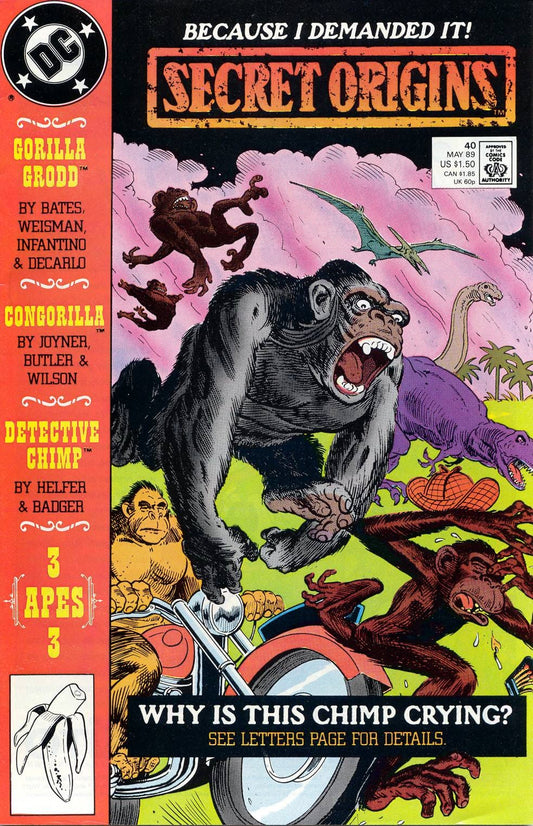 DC Comics COMIC BOOK Secret Origins #40 (VF)