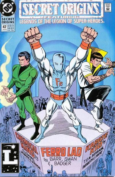 DC Comics COMIC BOOK Secret Origins #47 (VF)