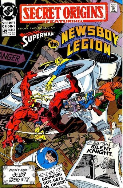 DC Comics COMIC BOOK Secret Origins #49 (VF)