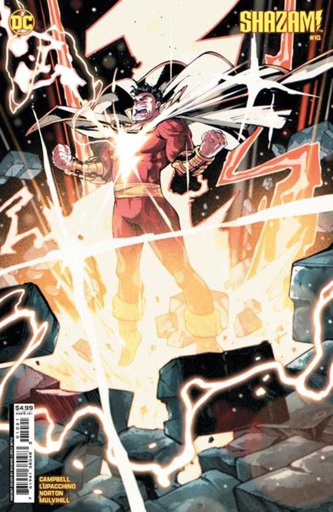 DC Comics COMIC BOOK Shazam #10 Cover C Ricardo Lopez Ortiz Card Stock Variant
