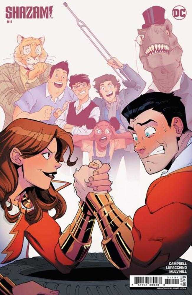 DC Comics COMIC BOOK Shazam #11 Cover B Brandt & Stein Card Stock Variant