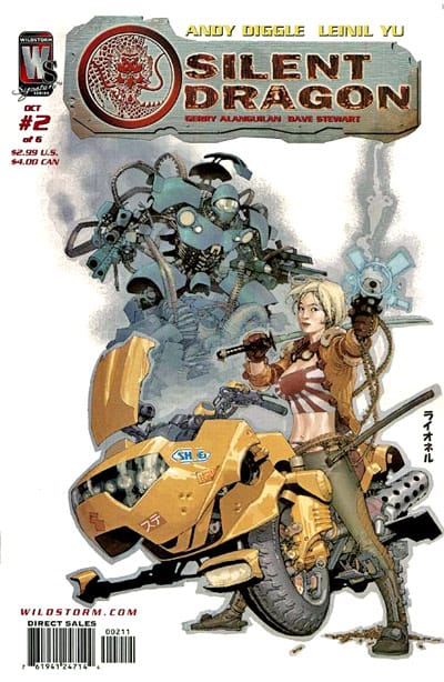 DC Comics COMIC BOOK Silent Dragon #2 (VF/NM)