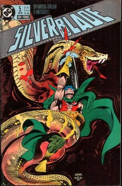 DC Comics COMIC BOOK Silverblade #5 (FN/VF)