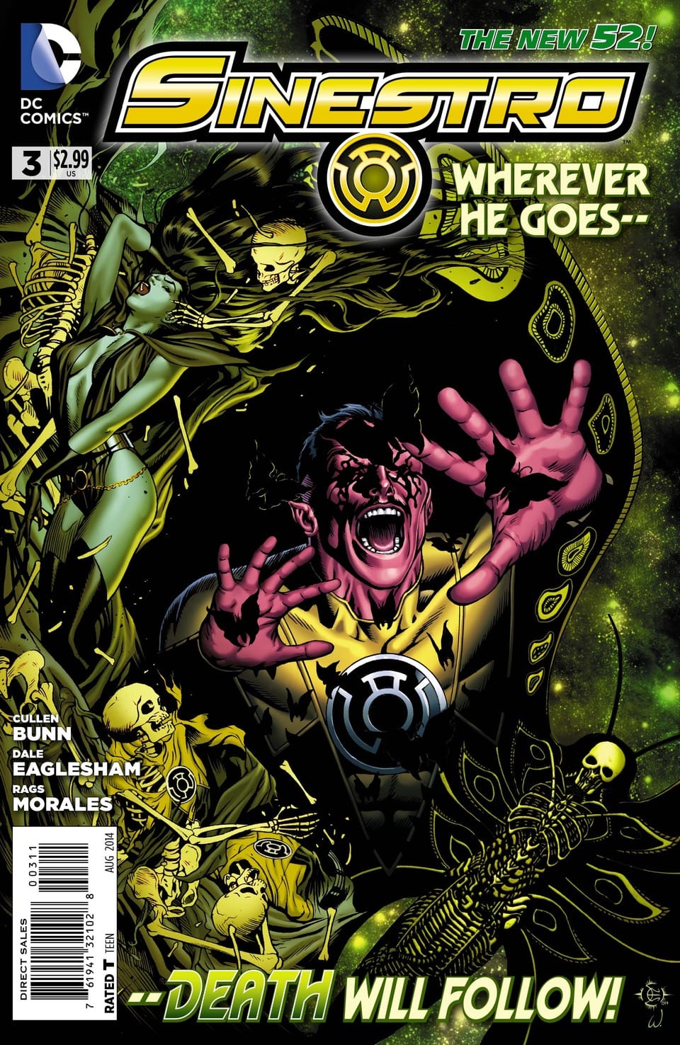 DC Comics COMIC BOOK Sinestro #3 (VF/NM)