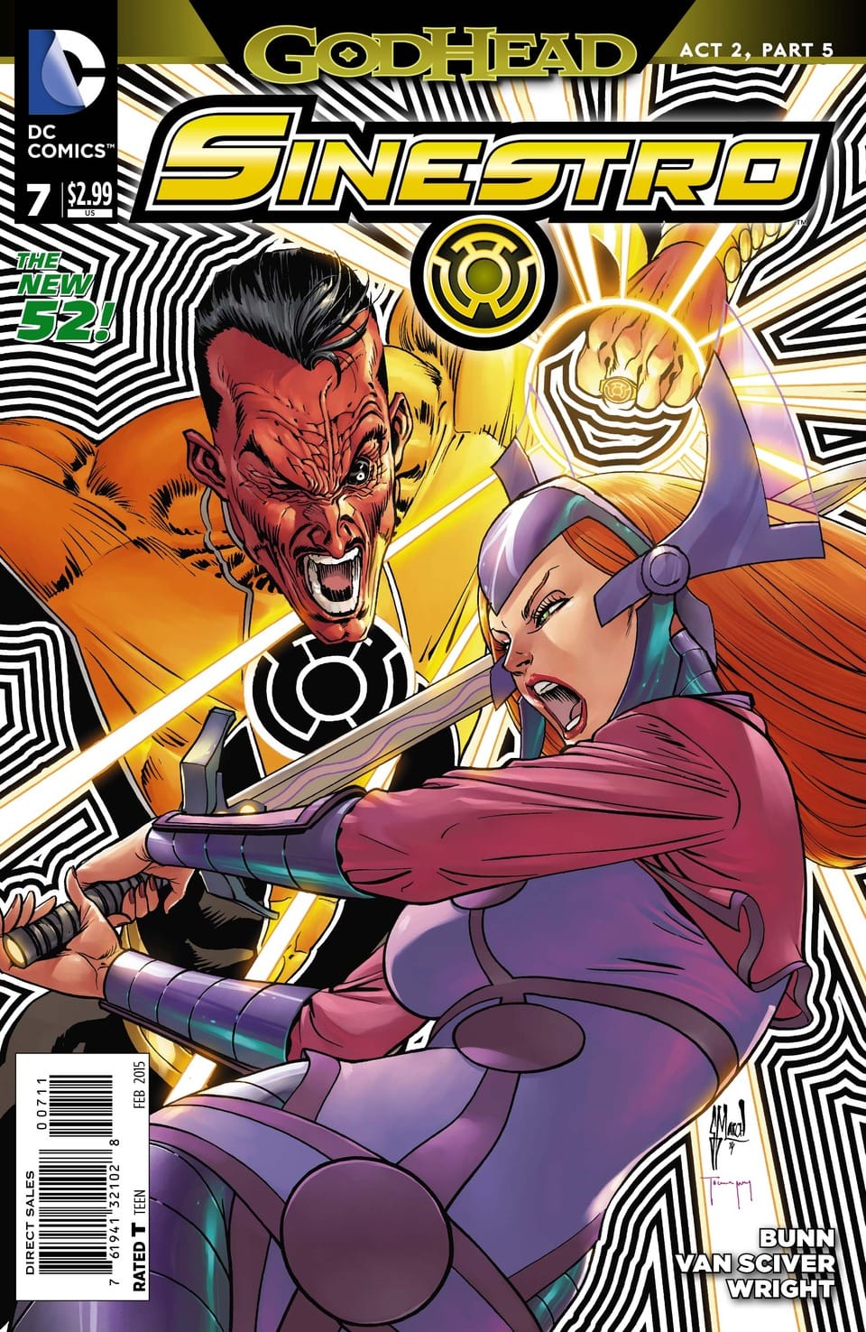 DC Comics COMIC BOOK Sinestro #7 (VF/NM)