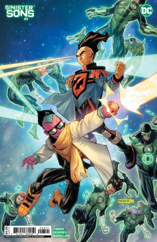 DC Comics COMIC BOOK Sinister Sons #3 (Of 6) Cover B Carlo Barberi Card Stock Variant