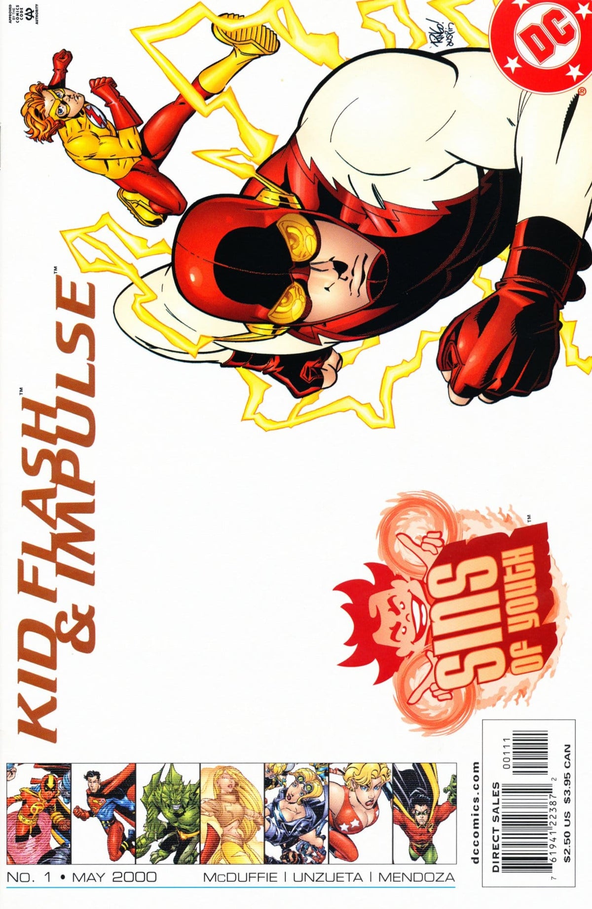 DC Comics COMIC BOOK Sins of Youth: Kid Flash/Impulse #1 - CVR A (VG)