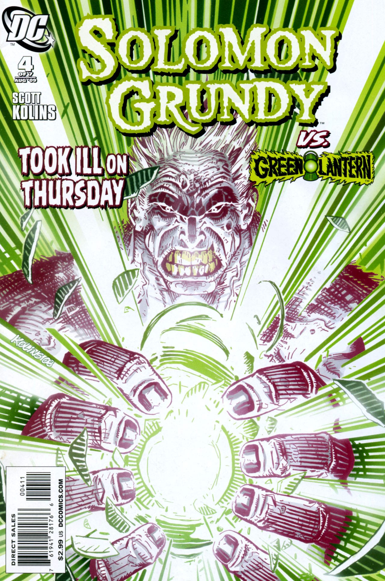 DC Comics COMIC BOOK Solomon Grundy #4