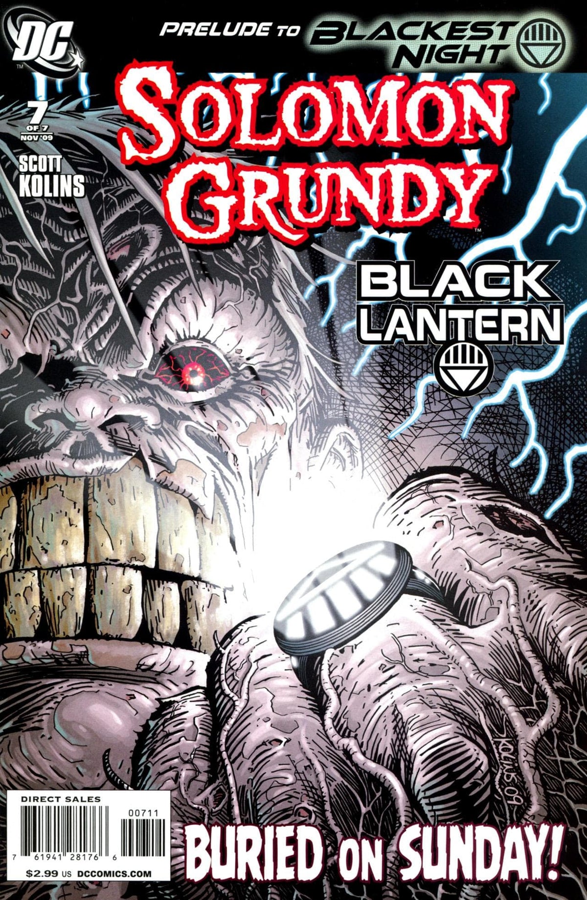 DC Comics COMIC BOOK Solomon Grundy #7