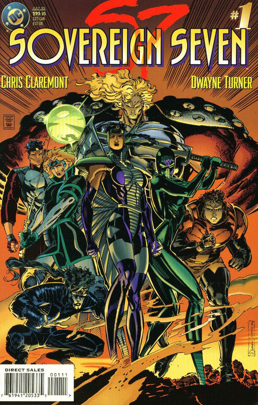 DC Comics COMIC BOOK Sovereign Seven #1 - CVR A (VF)