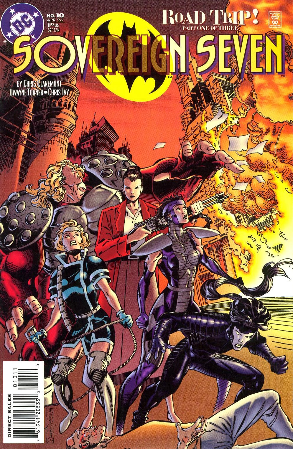 DC Comics COMIC BOOK Sovereign Seven #10 - CVR A (VF)