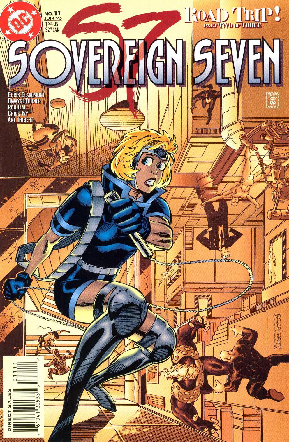DC Comics COMIC BOOK Sovereign Seven #11 - CVR A (VF)