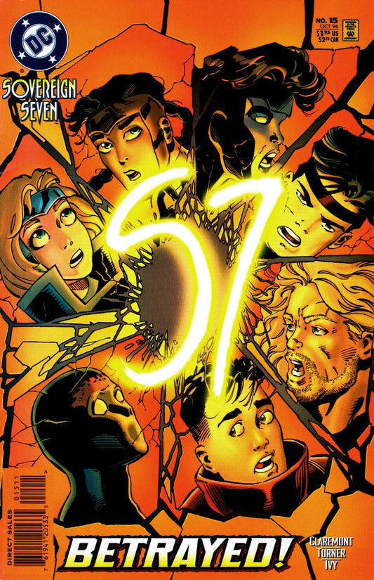 DC Comics COMIC BOOK Sovereign Seven #15 - CVR A (VF)