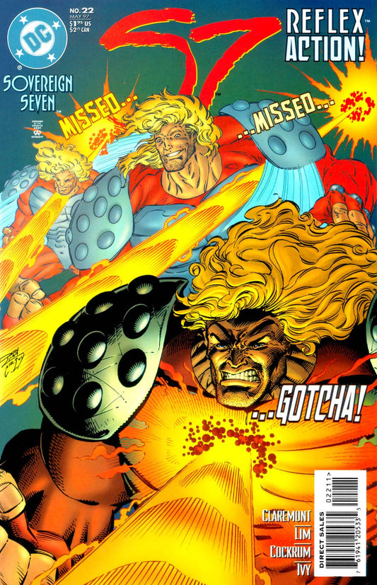 DC Comics COMIC BOOK Sovereign Seven #22 - CVR A (VF)