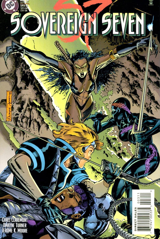 DC Comics COMIC BOOK Sovereign Seven #3 - CVR A (VF)