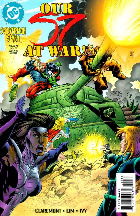 DC Comics COMIC BOOK Sovereign Seven #34 - CVR A (VF)
