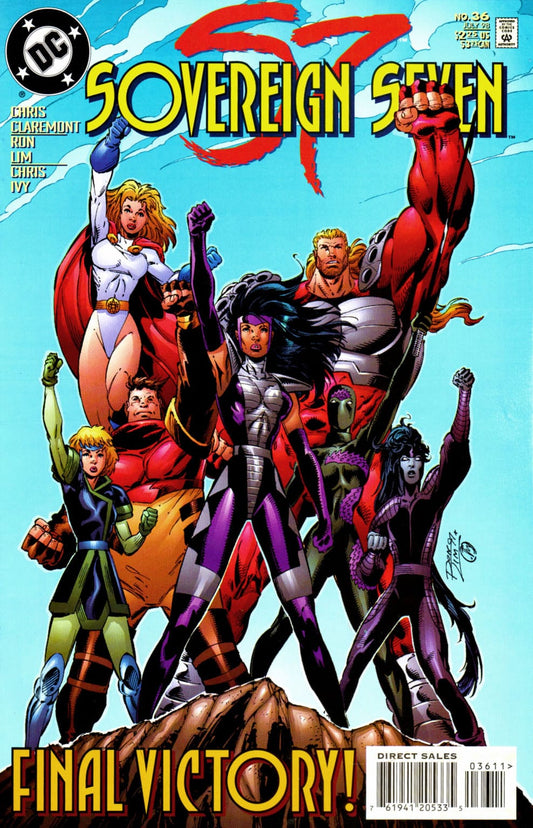 DC Comics COMIC BOOK Sovereign Seven #36 - CVR A (VF)