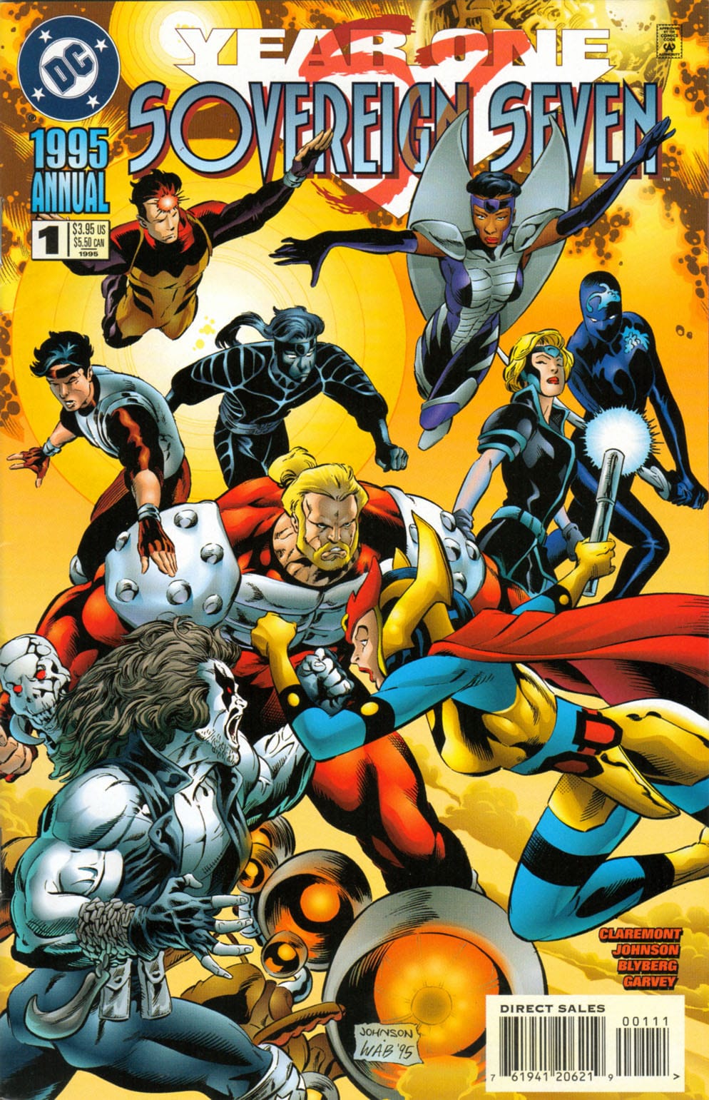 DC Comics COMIC BOOK Sovereign Seven Annual #1 - CVR A (VF)