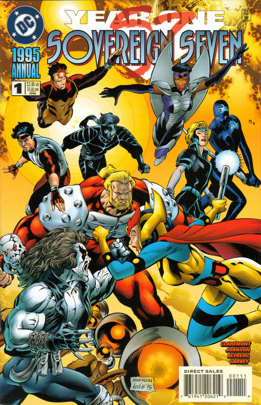 DC Comics COMIC BOOK Sovereign Seven Annual #1 - CVR A (VF)