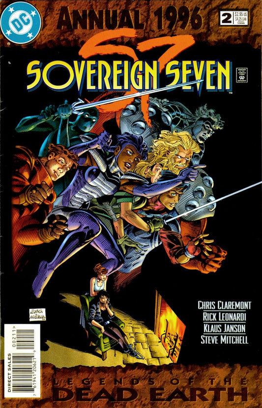DC Comics COMIC BOOK Sovereign Seven Annual #2 - CVR A (VF)
