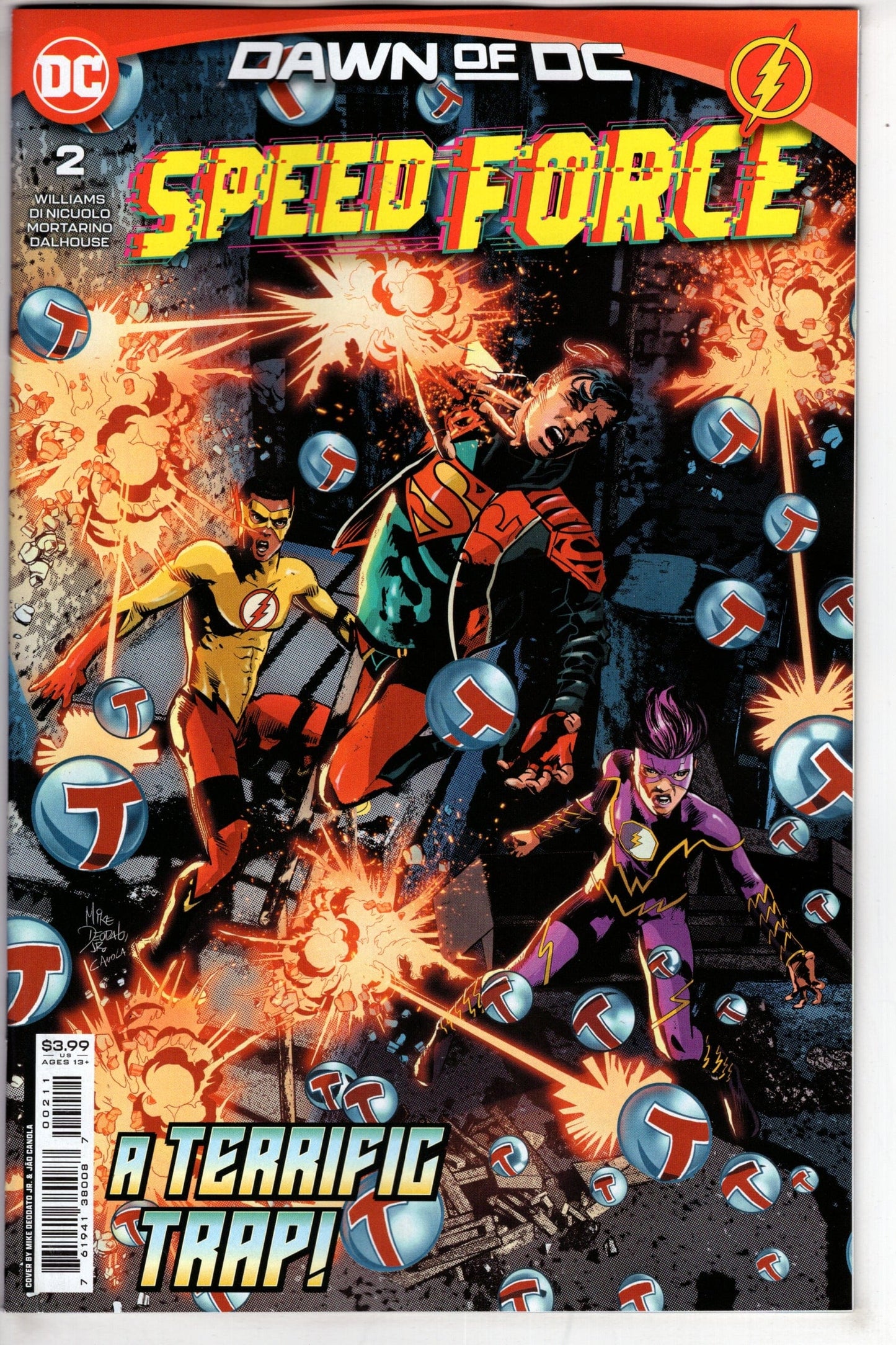 DC Comics COMIC BOOK Speed Force #2 (Of 6) Cover A Mike Deodato Jr